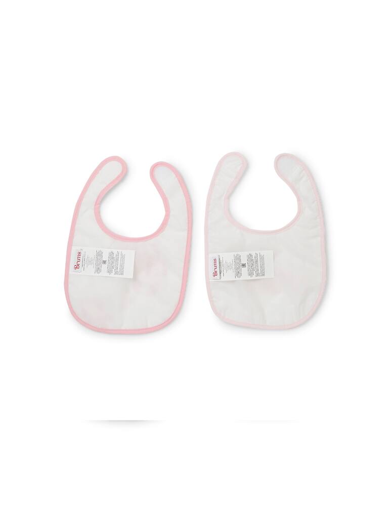 rinascente Brums Box set 2 bib sponge wax  - Pink