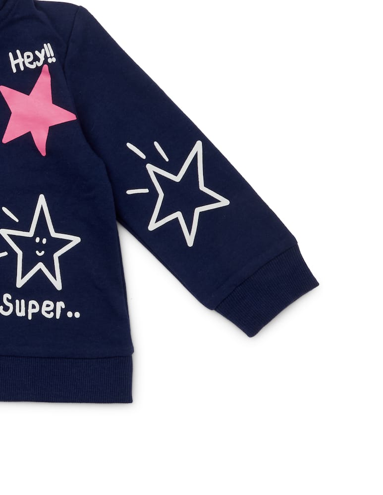 rinascente Brums Suit set 3 pieces t-shirt pants and sweatshirt - Blue