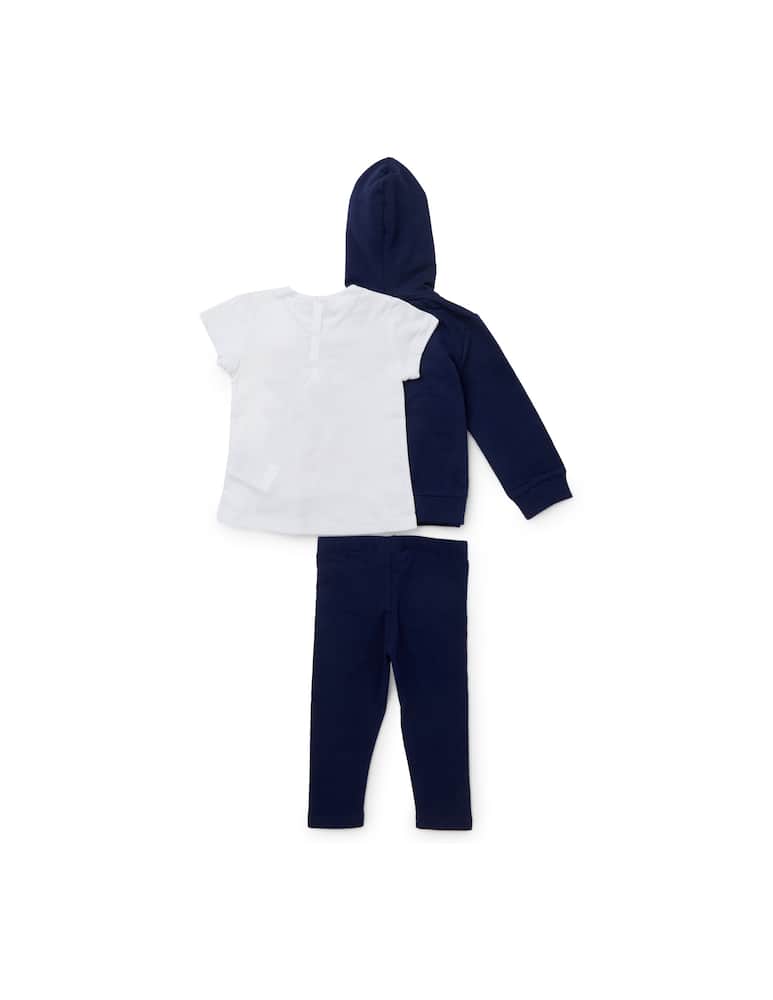 rinascente Brums Suit set 3 pieces t-shirt pants and sweatshirt - Blue
