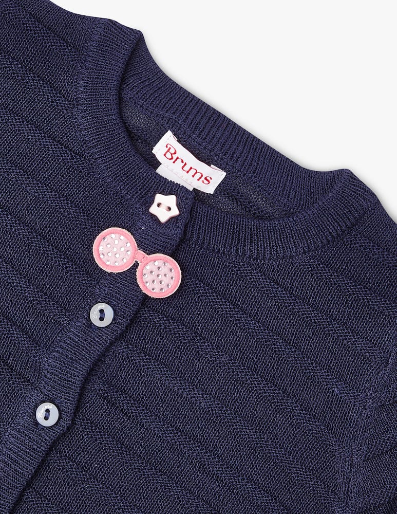 rinascente Brums Maglia con collo coreano - Blu