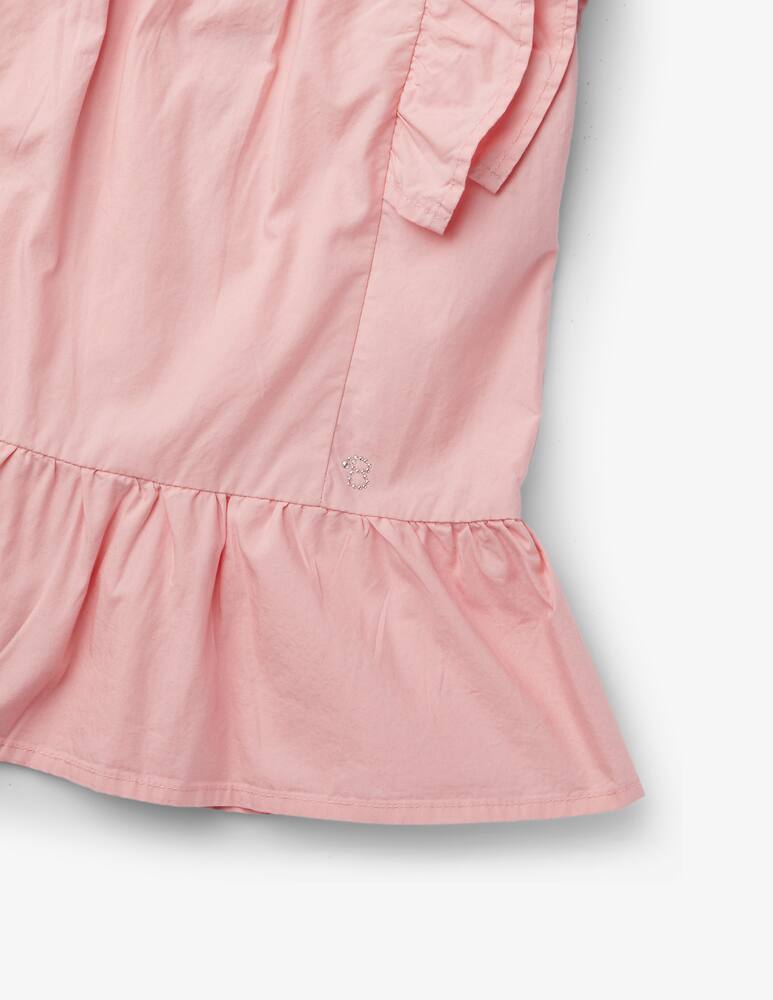 rinascente Brums Rouches popeline dress - Pink