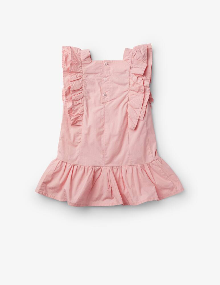 rinascente Brums Rouches popeline dress - Pink