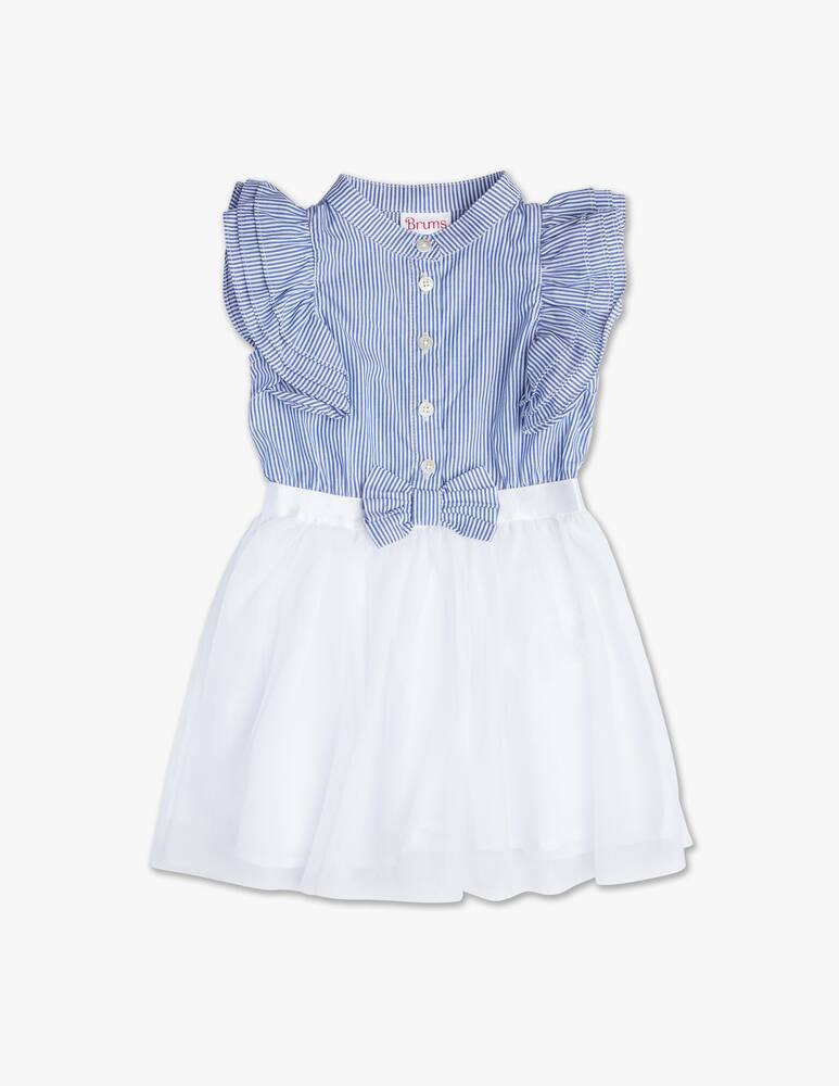 Brums Chemisier popeline dress - White - picture 1 Brums Chemisier popeline dress - White - picture 1