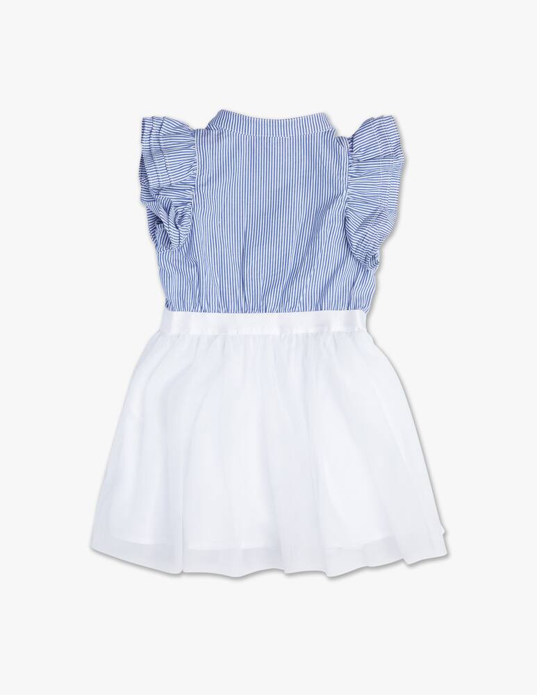 Brums Chemisier popeline dress - White - picture 3 Brums Chemisier popeline dress - White - picture 3