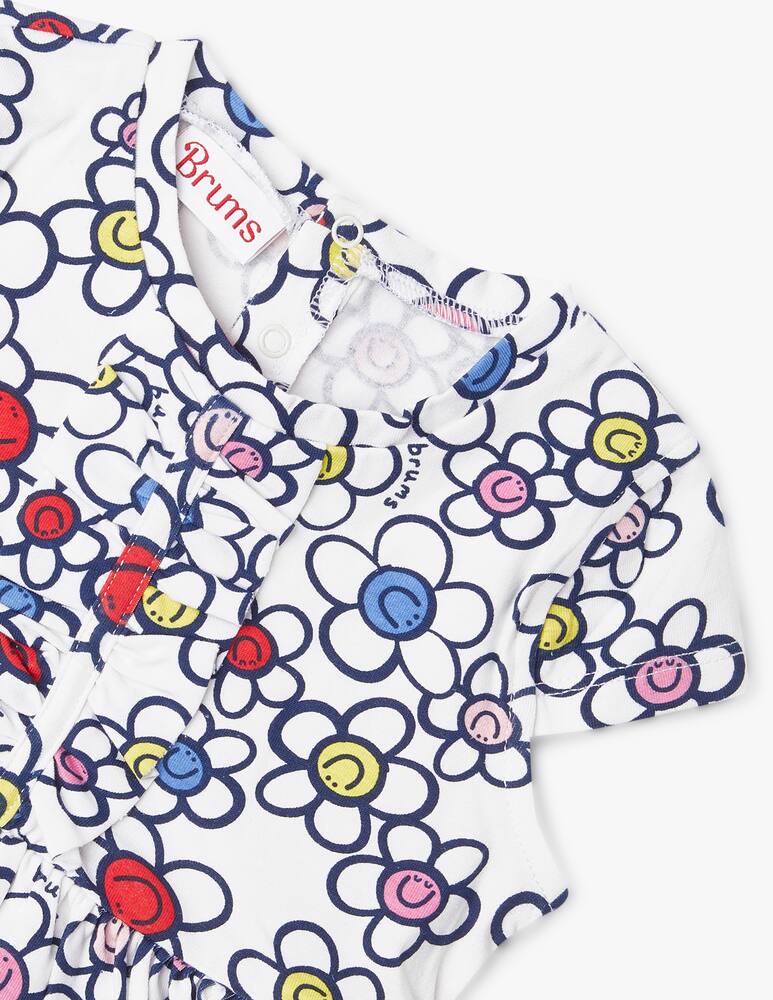 rinascente Brums Fantasy pattern dress - White