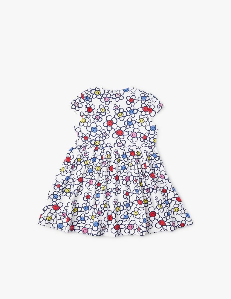 rinascente Brums Fantasy pattern dress - White