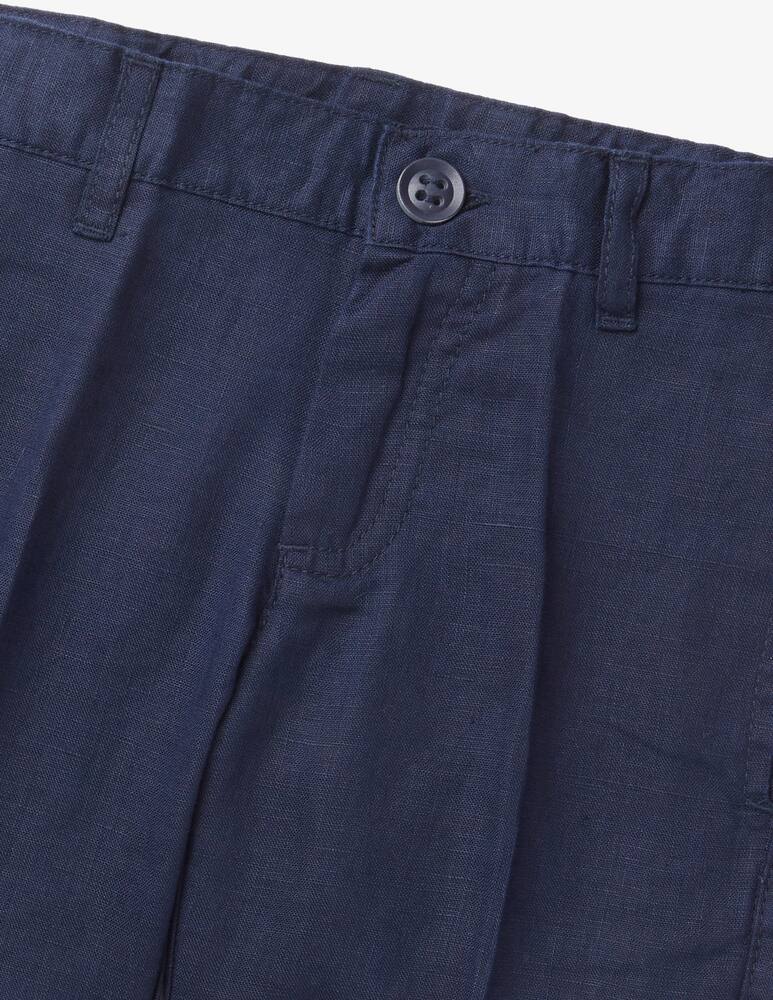rinascente Brums Linen short pants - Blue