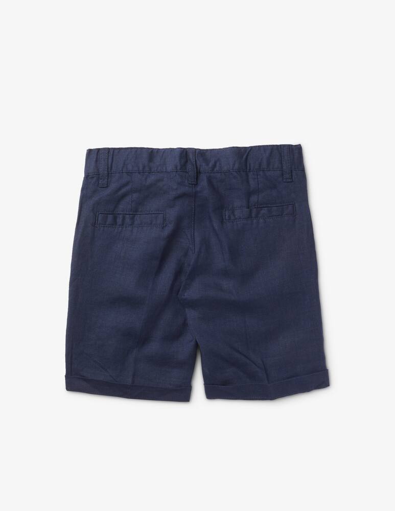 rinascente Brums Linen short pants - Blue