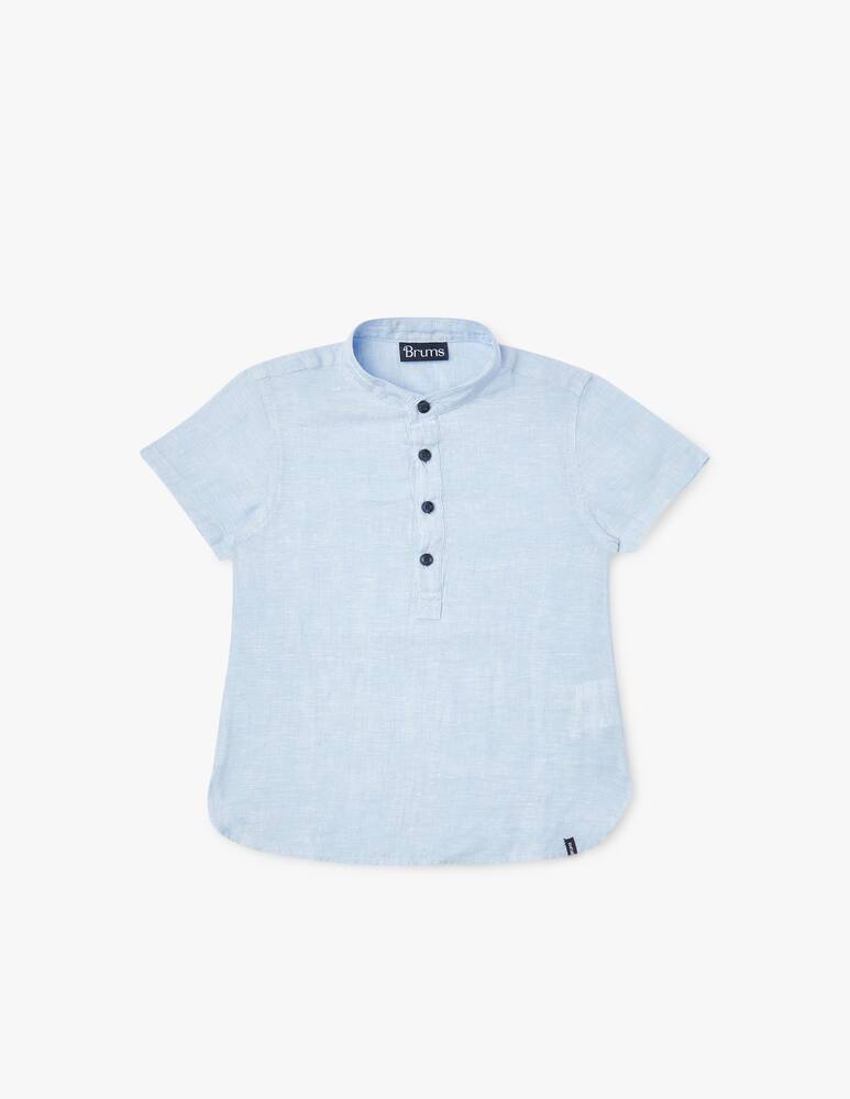 Brums Camicia in lino - Azzurro - immagine 1 Brums Camicia in lino - Azzurro - immagine 1