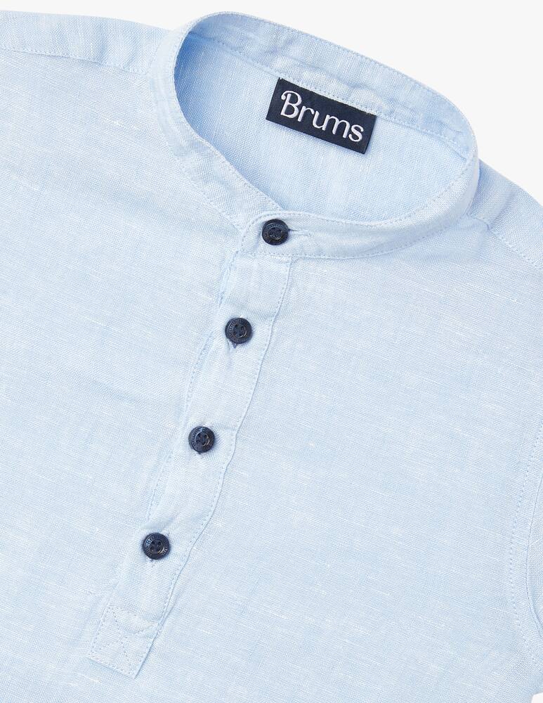 Brums Camicia in lino - Azzurro - immagine 2 Brums Camicia in lino - Azzurro - immagine 2