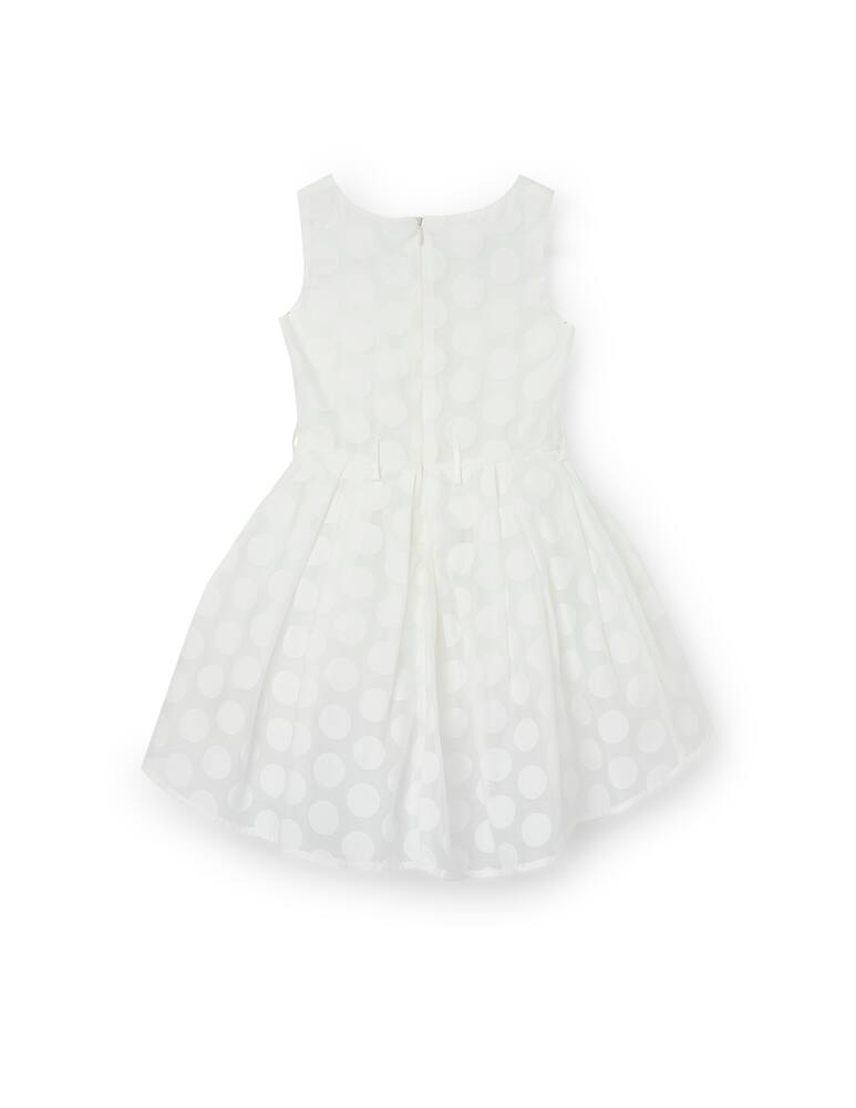 rinascente Brums Jacquard organza dress - White