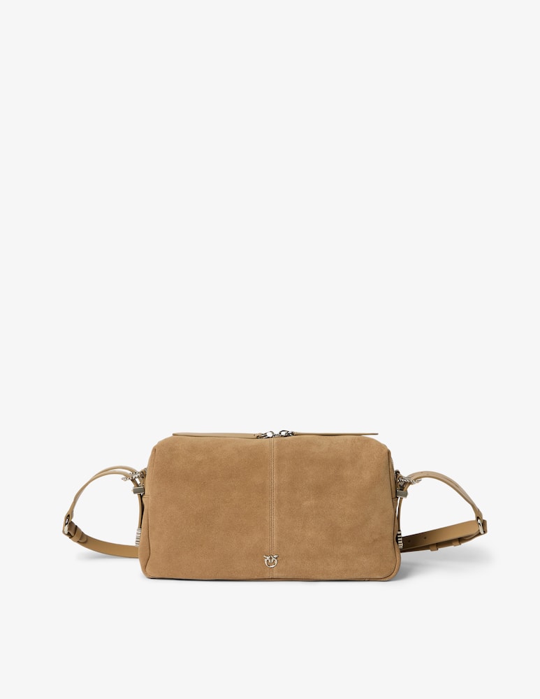 Pinko Shoulder bag 24 classic suede - picture 1 Pinko Shoulder bag 24 classic suede - picture 1