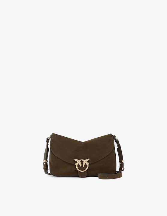 Pinko - Borsa a mano Love Satchel in suede - €365,00