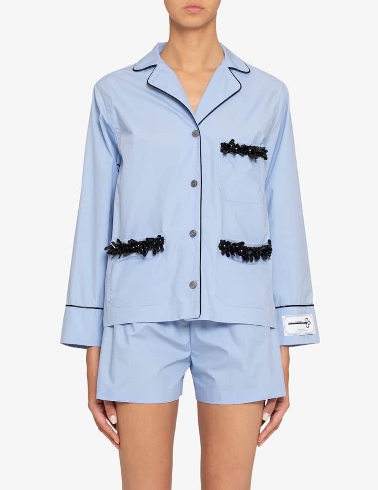 rinascente Des Phemmes Camicia pigiama con applicazioni