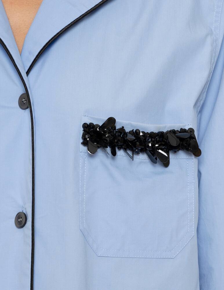 Des Phemmes Camicia pigiama con applicazioni - immagine 4 Des Phemmes Camicia pigiama con applicazioni - immagine 4