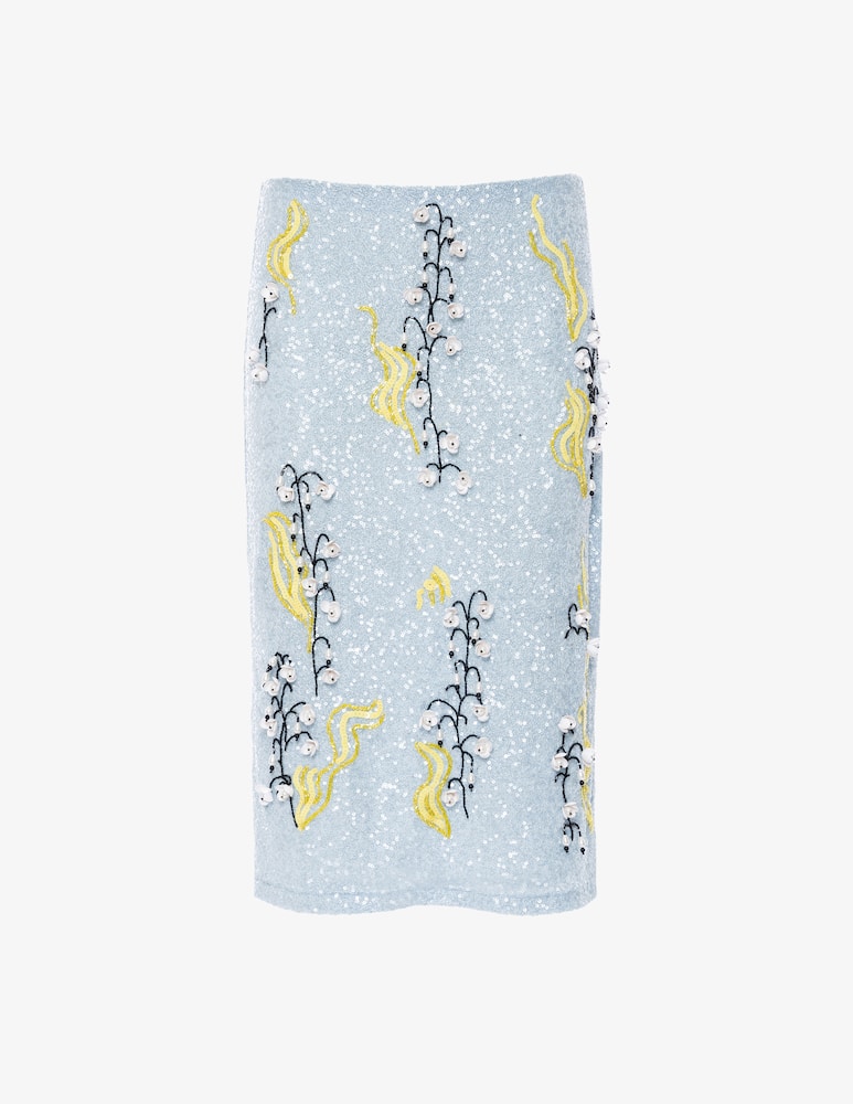 rinascente Des Phemmes Gonna longuette con paillettes