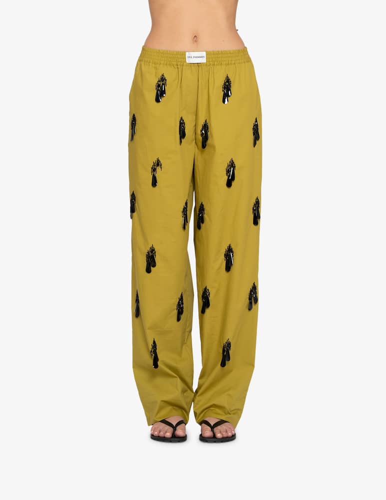 rinascente Des Phemmes Embellished pajama trousers