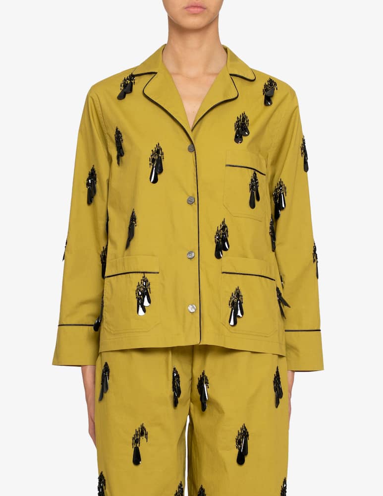 rinascente Des Phemmes Camicia pigiama con applicazioni