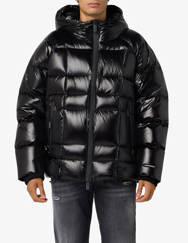 Dsquared2 Giaccone down 3d con cappuccio - immagine 1 Dsquared2 Giaccone down 3d con cappuccio - immagine 1