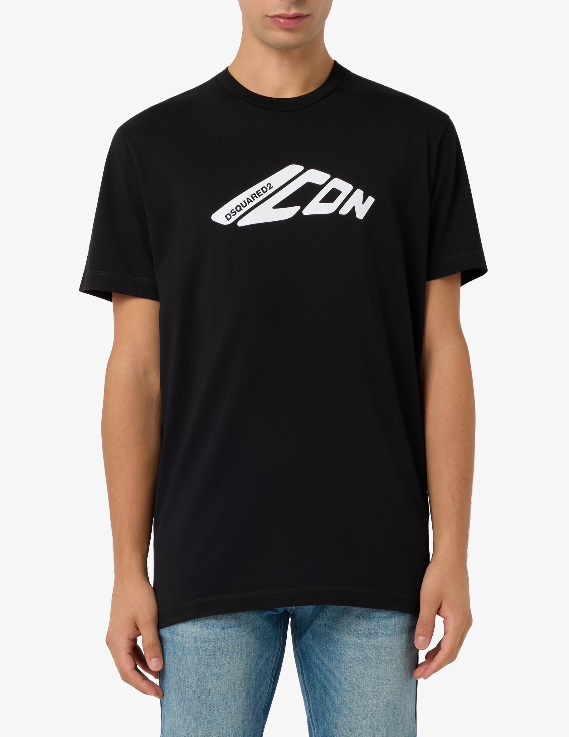 DSQUARED2 ブラック Tシャツ ENFANTS TERRIBLES DSQUARED2 ブラック Tシャツ ENFANTS TERRIBLES ICON kids' T