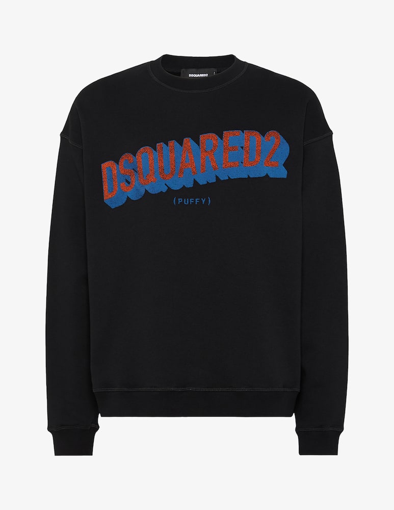 Dsquared2 Relax fit crewneck logo jumper - picture 1