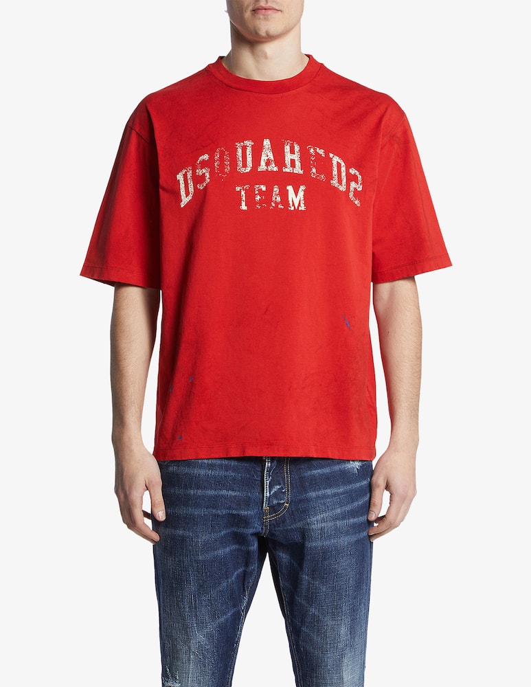rinascente Dsquared2 Team loose fit t-shirt