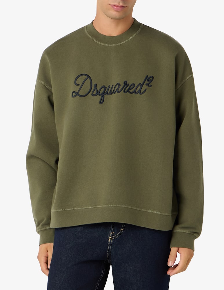 rinascente Dsquared2 Felpa girocollo relaxed fit