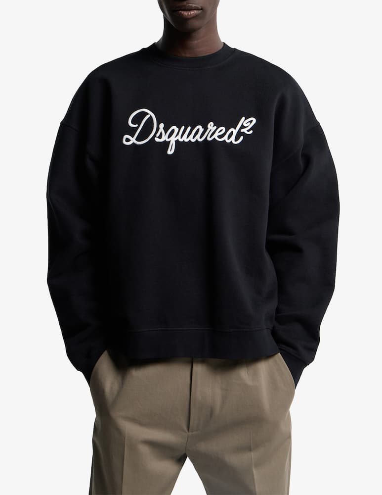 rinascente Dsquared2 Signature relax fit crewneck