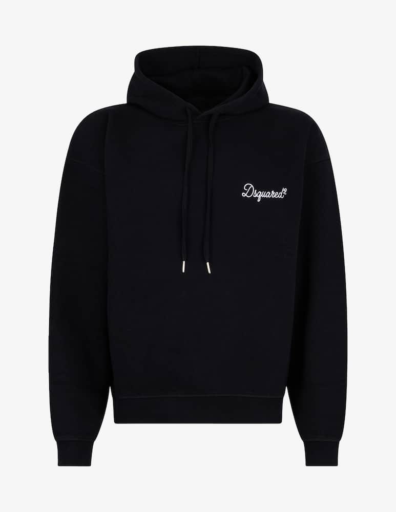 Dsquared2 Felpa relax con cappuccio - immagine 2 Dsquared2 Felpa relax con cappuccio - immagine 2