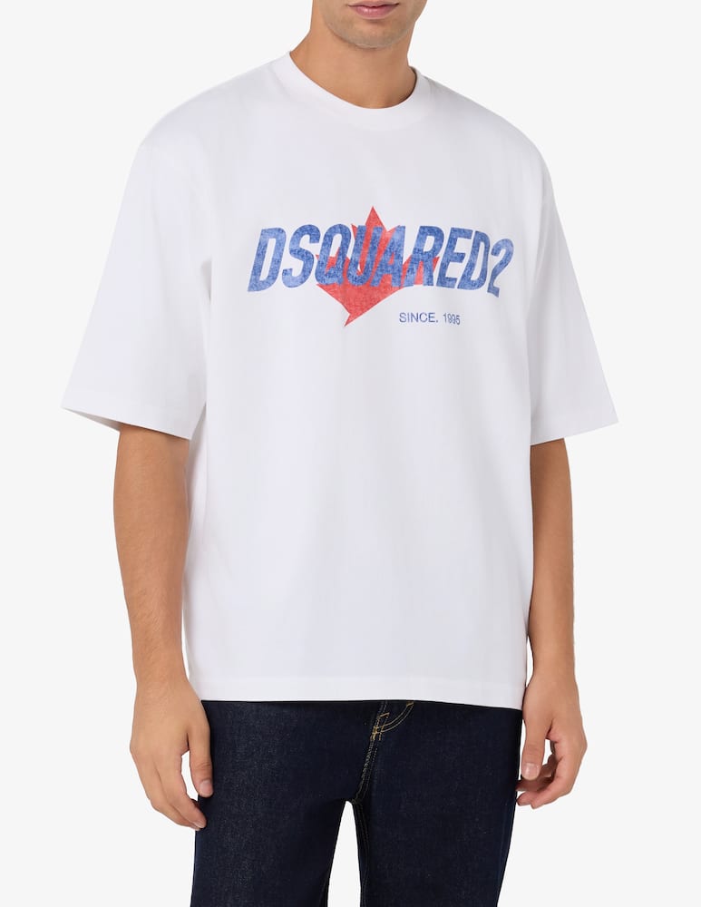 Dsquared2 Maple print t-shirt - picture 1 Dsquared2 Maple print t-shirt - picture 1