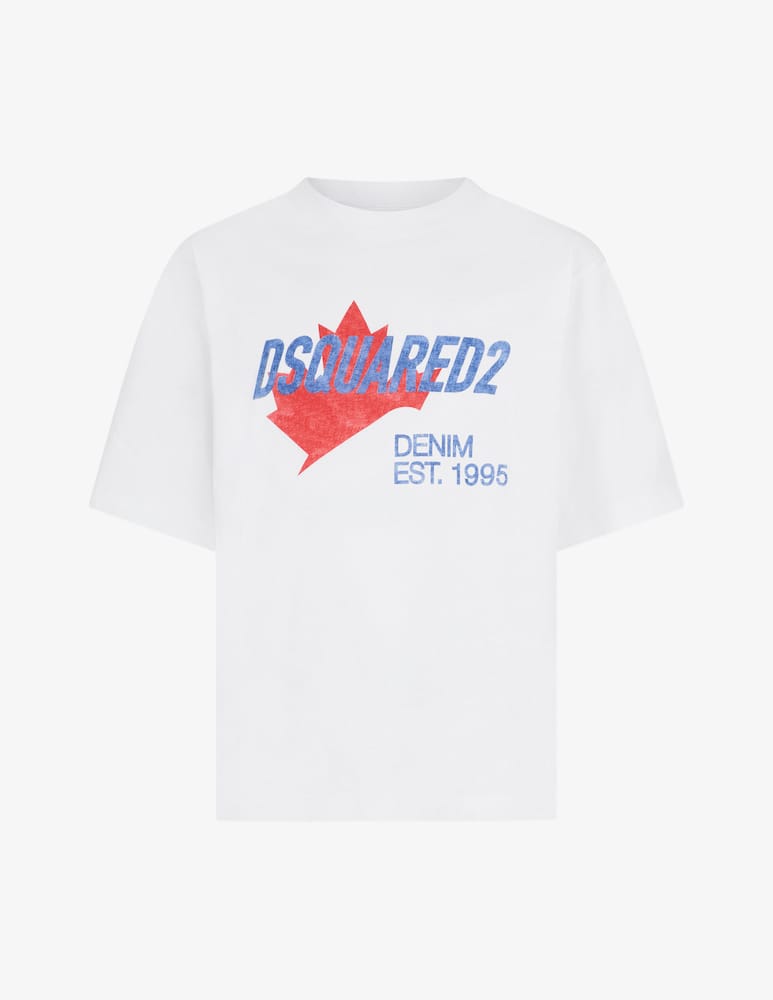 Dsquared2 Maple print t-shirt - picture 5 Dsquared2 Maple print t-shirt - picture 5