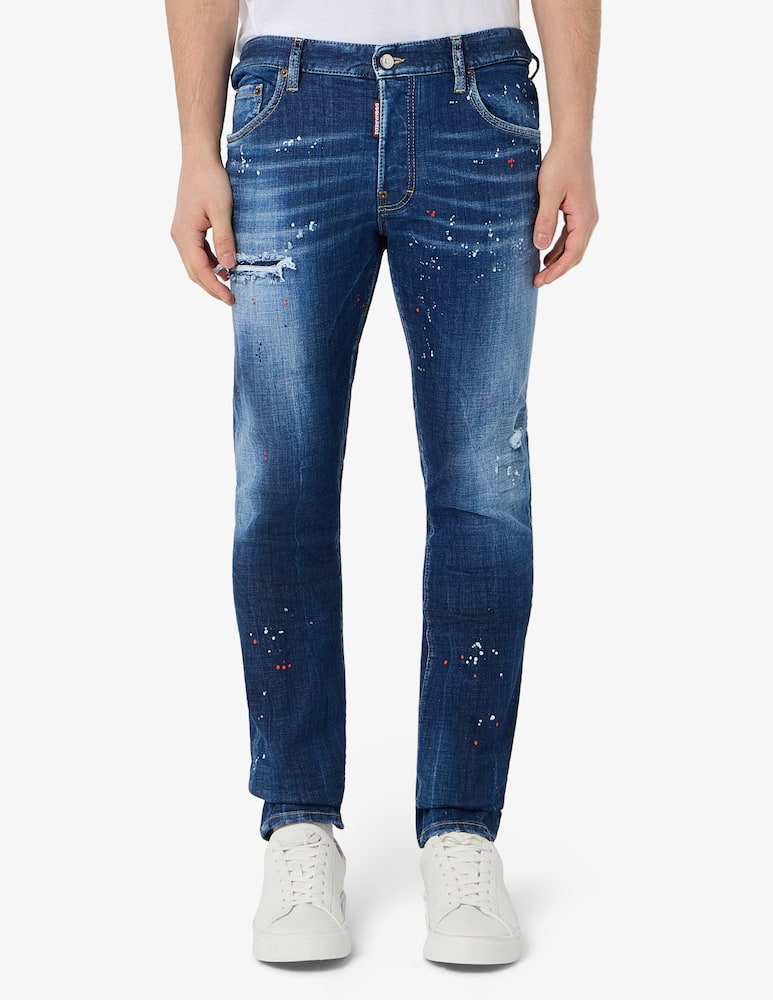 Dsquared2 Skater paint splatter jeans - picture 1 Dsquared2 Skater paint splatter jeans - picture 1