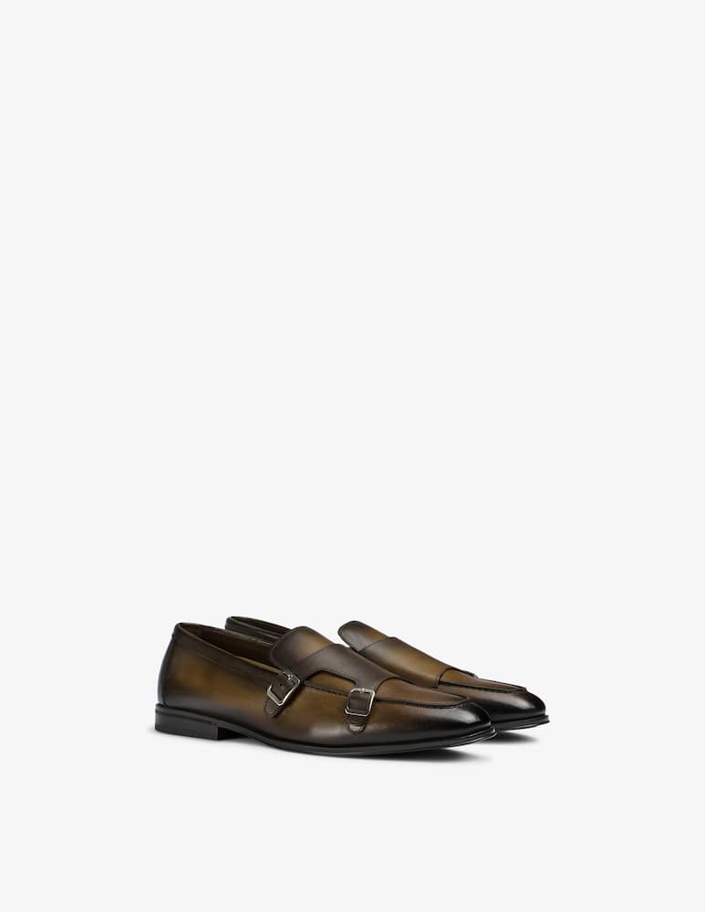 rinascente Doucal's Adler leather loafers