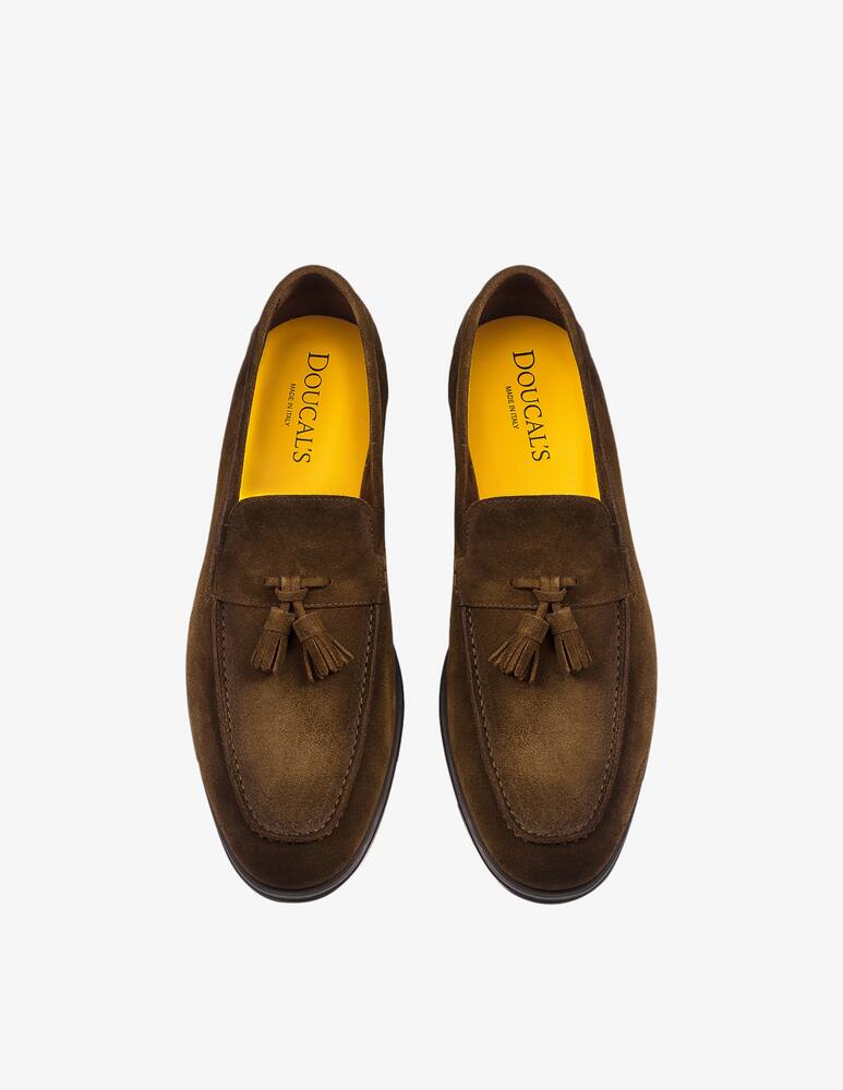 rinascente Doucal's Tassel suede loafers
