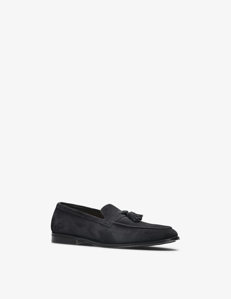 rinascente Doucal's Mocassinoi con nappine Adler in suede