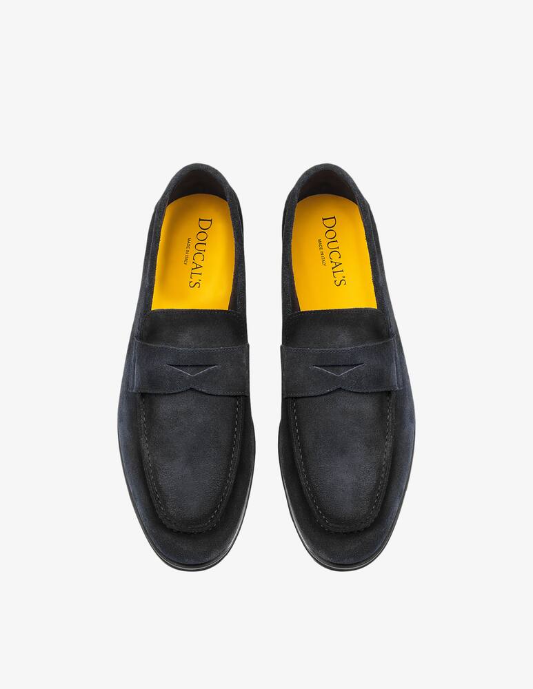 rinascente Doucal's Adler suede penny loafers