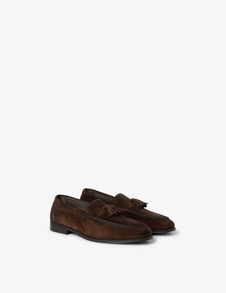 Doucal's Tassel suede loafers - picture 2 Doucal's Tassel suede loafers - picture 2