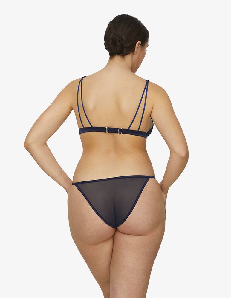 rinascente Chitè Reggiseno in tulle Zefiro - blu