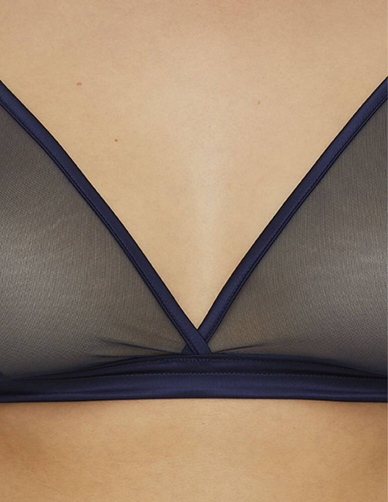rinascente Chitè Reggiseno in tulle Zefiro - blu