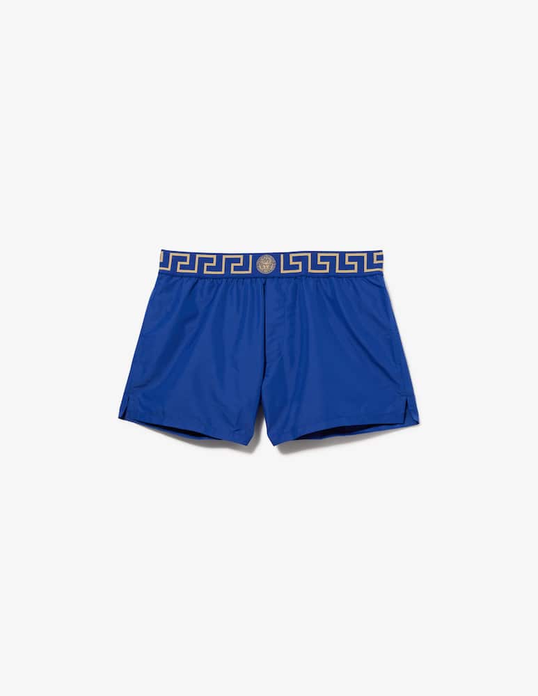 rinascente Versace Swim boxer shorts with patterned band