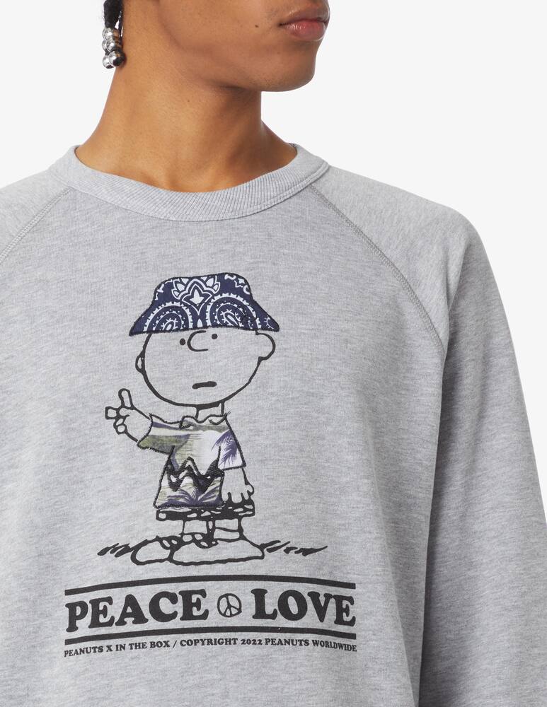 rinascente In The Box Felpa girocollo charlie brown peace and love 