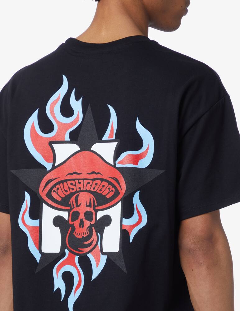 Mushroom Maglietta manica corta flames - immagine 4 Mushroom Maglietta manica corta flames - immagine 4