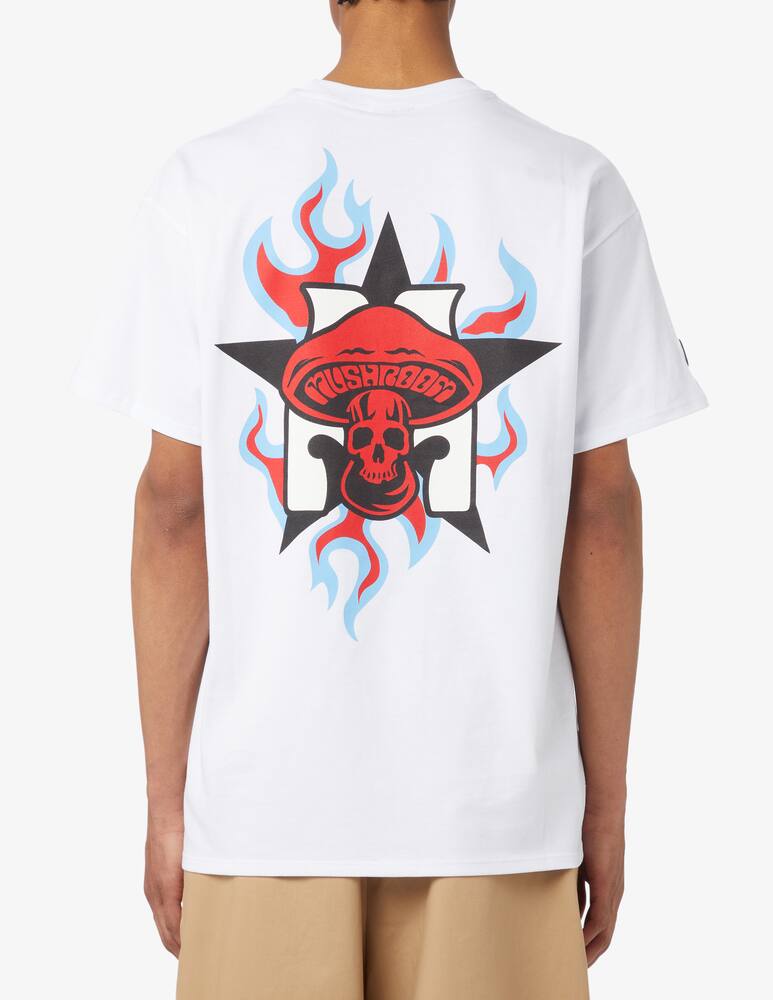 Mushroom Flames t-shirt - picture 3 Mushroom Flames t-shirt - picture 3
