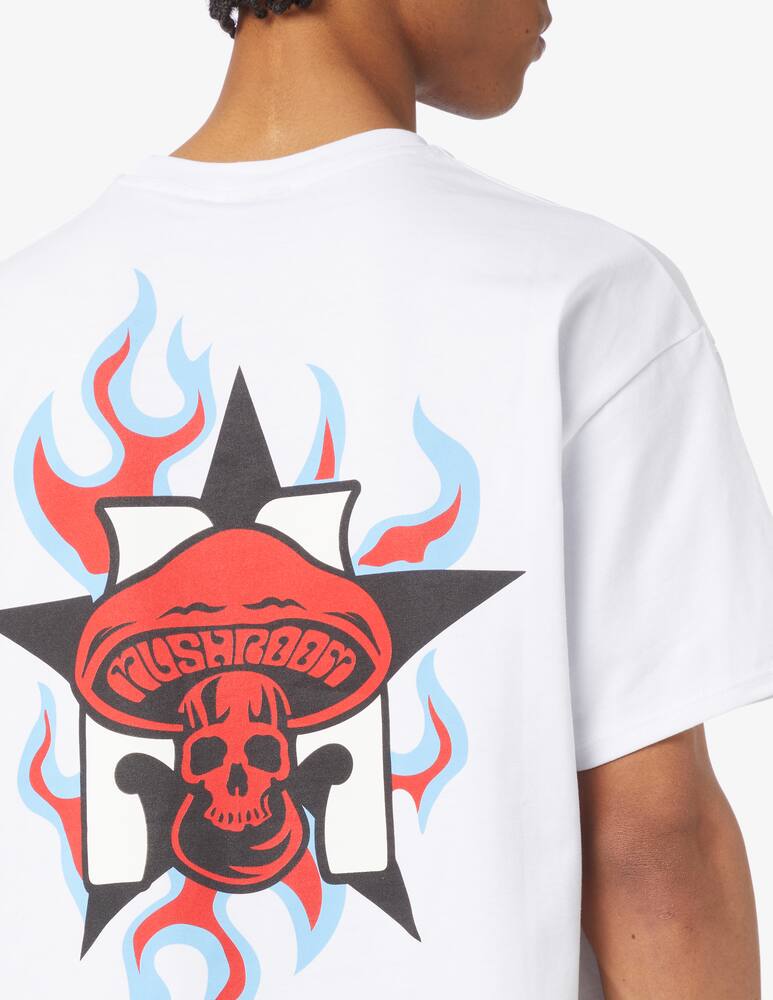 Mushroom Flames t-shirt - picture 4 Mushroom Flames t-shirt - picture 4