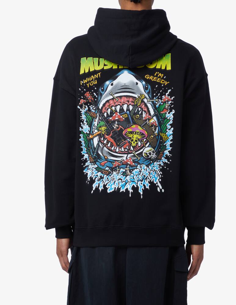 Mushroom Shark hooded sweatshirt - picture 3 Mushroom Shark hooded sweatshirt - picture 3