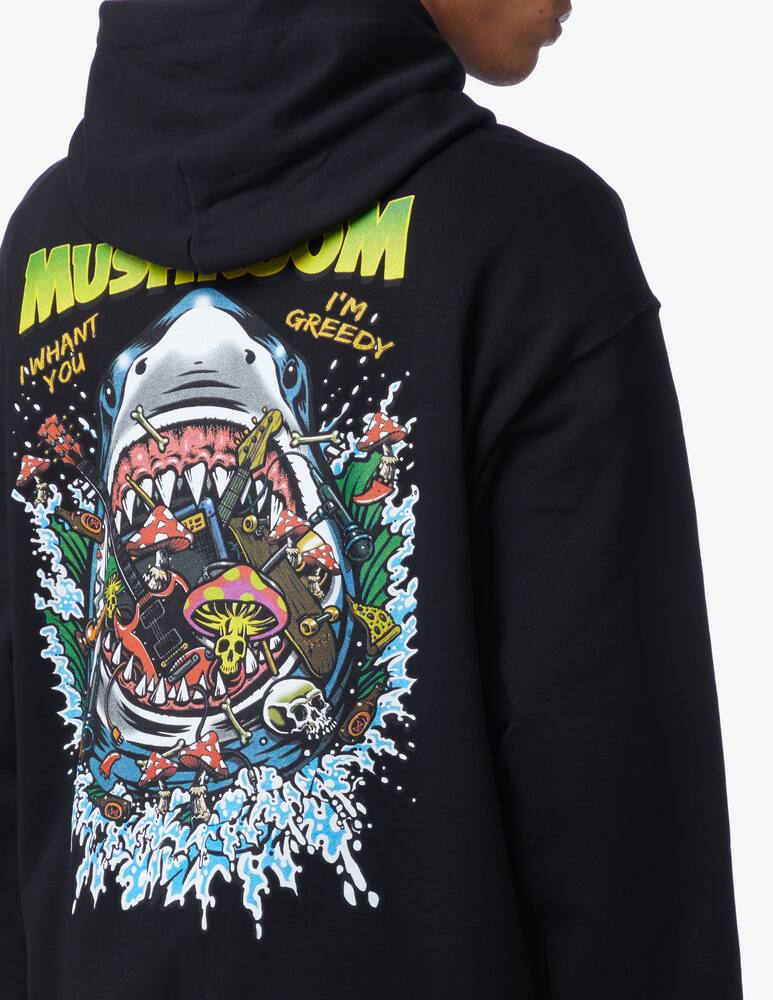 Mushroom Shark hooded sweatshirt - picture 4 Mushroom Shark hooded sweatshirt - picture 4