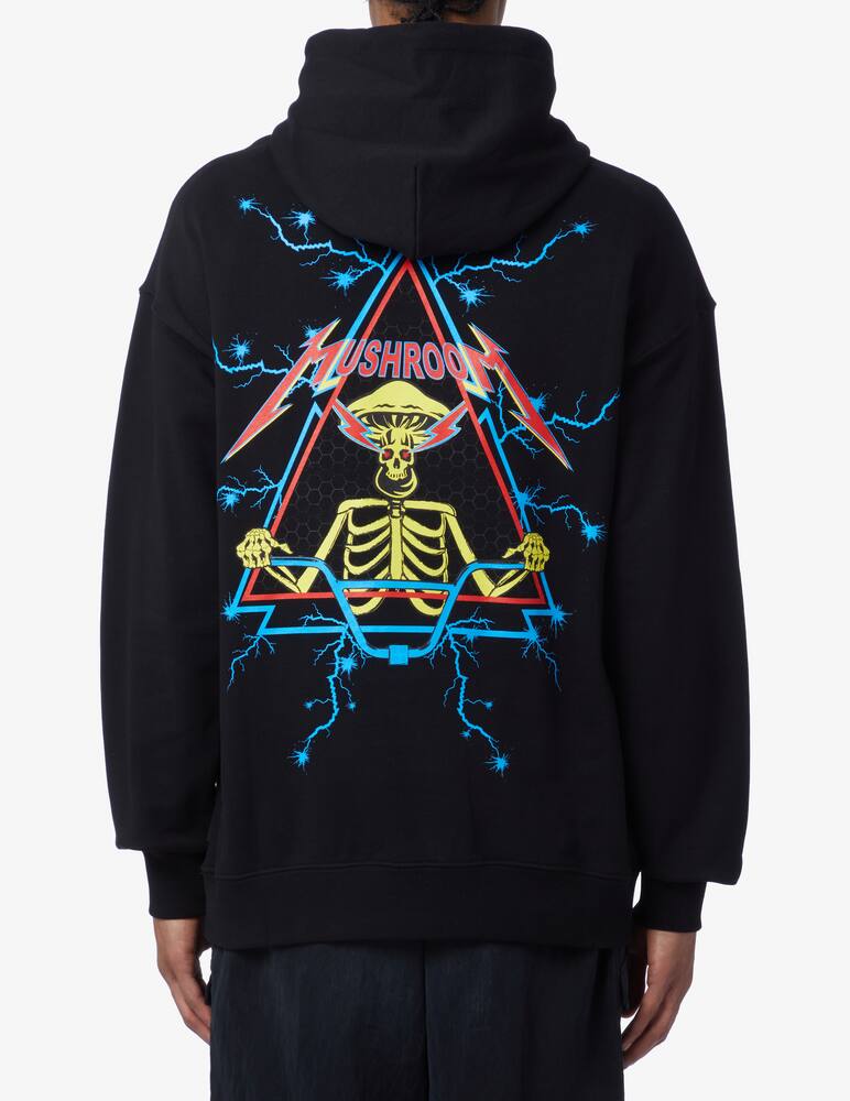 rinascente Mushroom Felpa con cappuccio metallica 