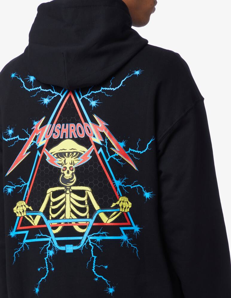 rinascente Mushroom Felpa con cappuccio metallica 