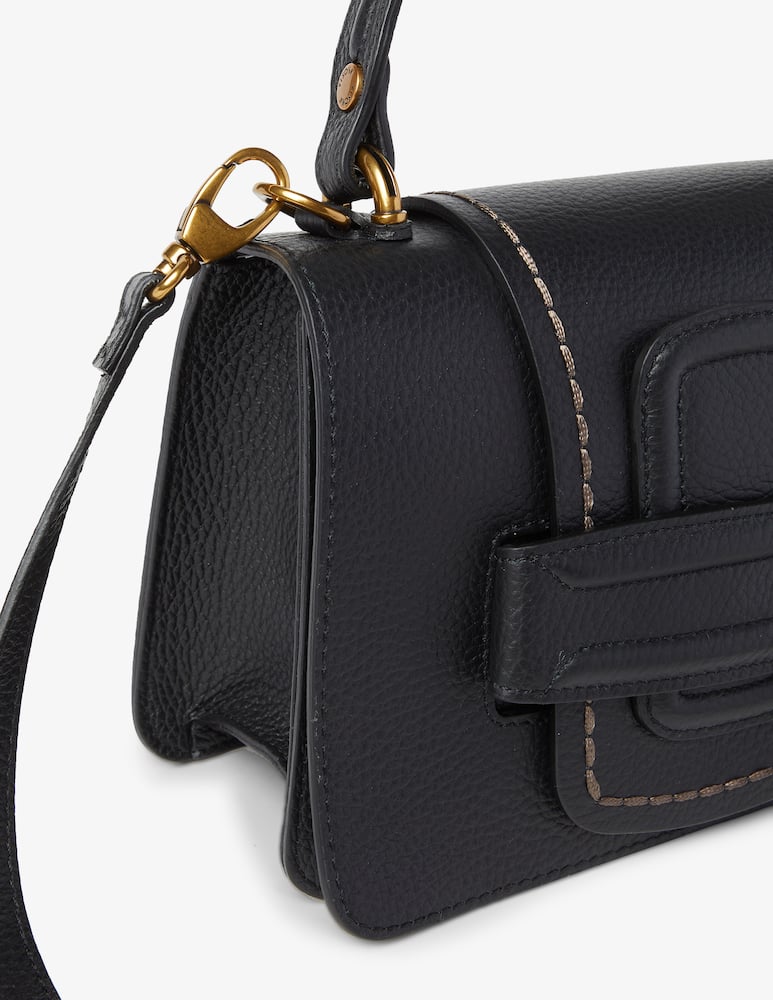 rinascente Plinio Visonà Borsa a mano con patta California Linda