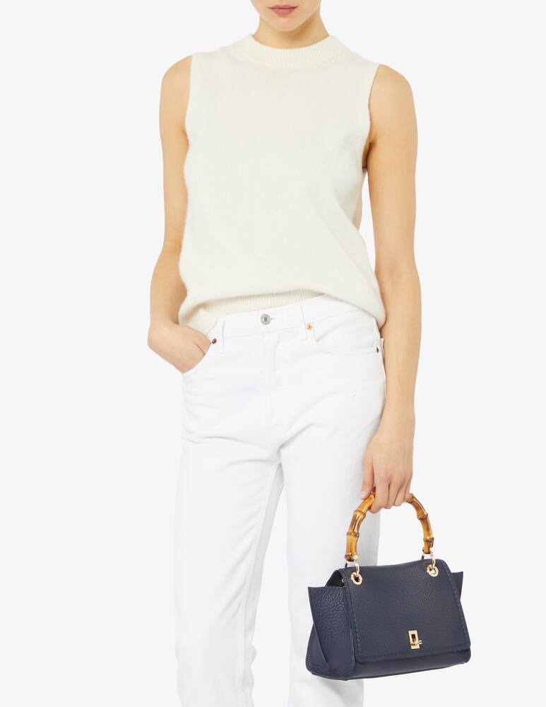 rinascente Plinio Visonà Candy bamboo flap S shoulder bag